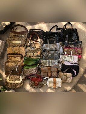 vintage/y2k coach bags
